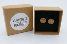 Lade das Bild in den Galerie-Viewer, Kork-Ohrringe Silber