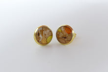 Lade das Bild in den Galerie-Viewer, Kork-Ohrringe Gold