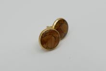 Lade das Bild in den Galerie-Viewer, Kork-Ohrringe Gold