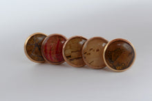 Lade das Bild in den Galerie-Viewer, Kork-Ohrringe Rosegold