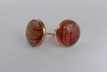 Lade das Bild in den Galerie-Viewer, Kork-Ohrringe Rosegold
