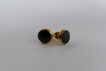 Lade das Bild in den Galerie-Viewer, Kork-Ohrstecker Gold 6mm