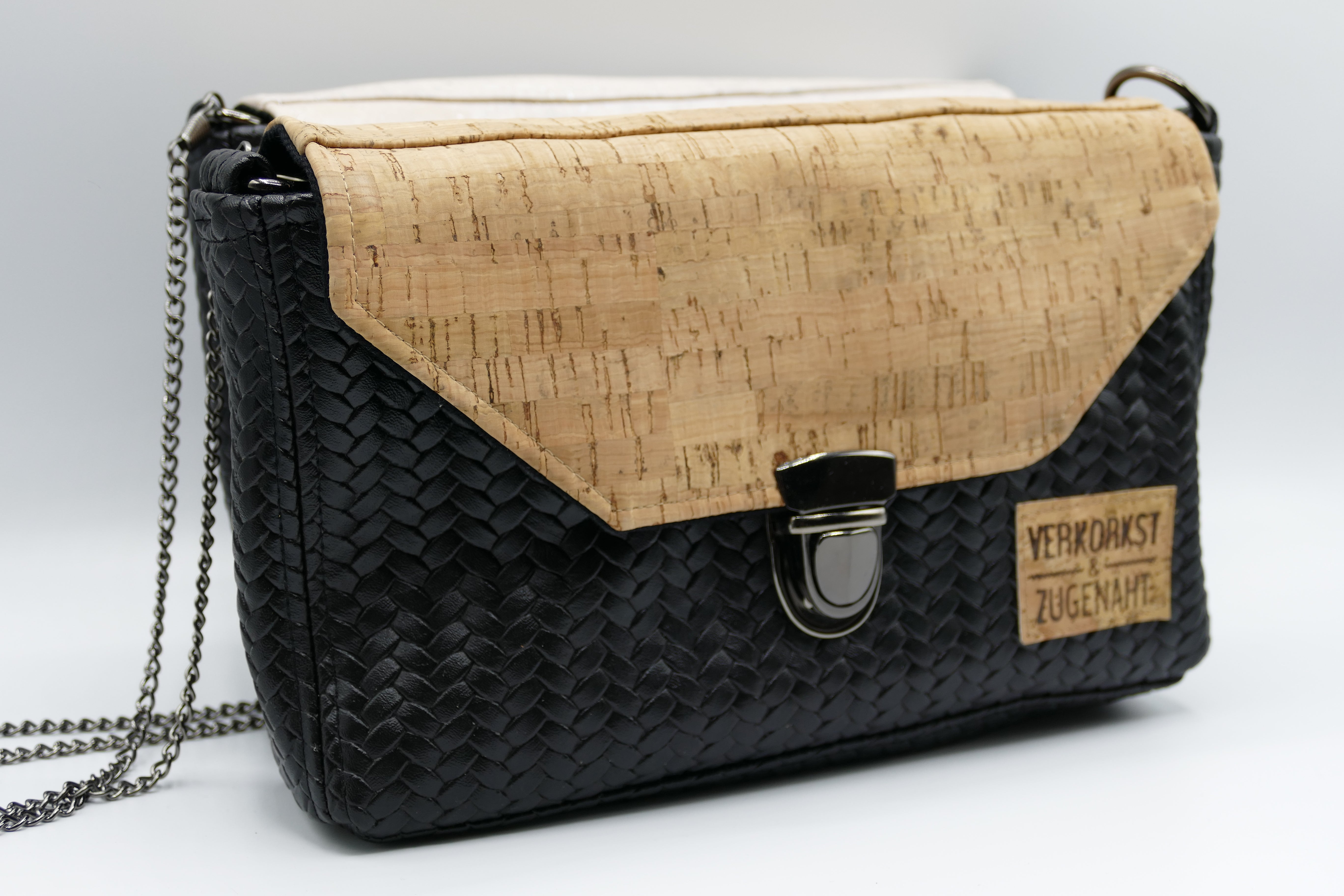 Handtasche Flechtoptik